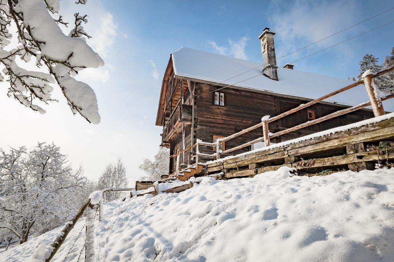 Urlaub Auf Der Alm "Deluxe" Villa Preggraben Bagian luar foto
