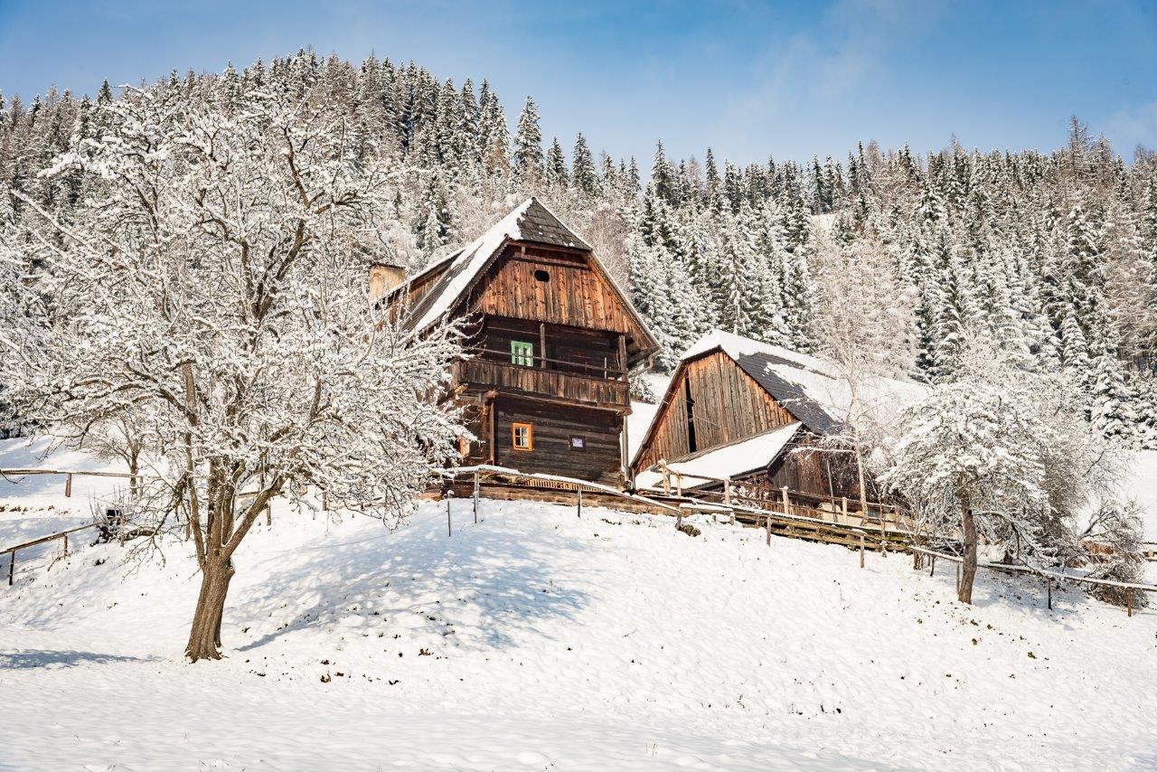 Urlaub Auf Der Alm "Deluxe" Villa Preggraben Bagian luar foto