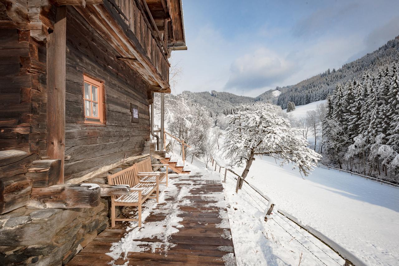 Urlaub Auf Der Alm "Deluxe" Villa Preggraben Bagian luar foto